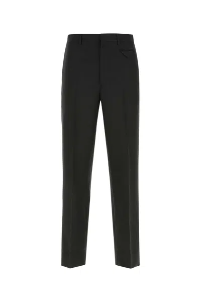 Prada Black Wool Blend Pant