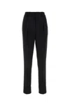 PRADA BLACK WOOL BLEND PANT