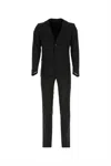 PRADA BLACK WOOL BLEND SUIT