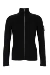 Prada Men's Virgin Wool Cardigan In Nero