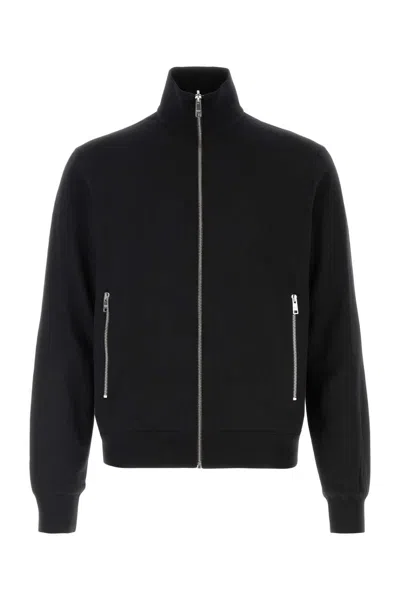 Prada Black Wool Reversible Cardigan