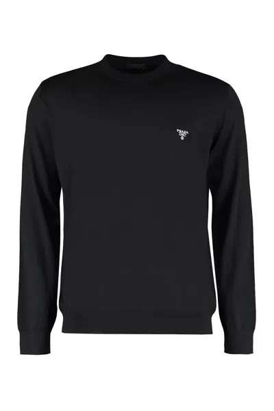Prada Black Wool Sweater