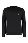 Prada Black Wool Sweater In Black