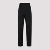 Prada Trousers With Back Pocket And Belt Loops In Black