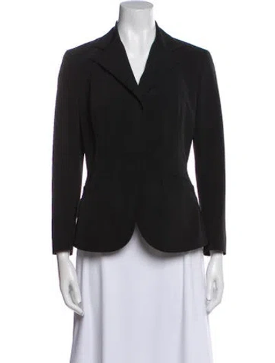 Pre-owned Prada Blazer In Black