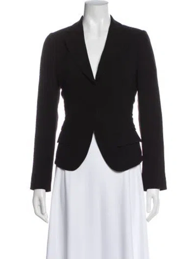Pre-owned Prada Blazer In Black