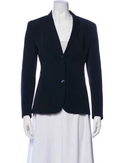 Pre-owned Prada Blazer In Blue