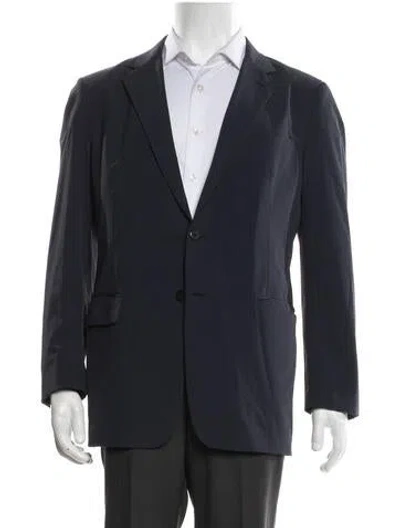 Pre-owned Prada Blazer In Blue