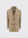 Prada Blazer Woman Rope In Brown