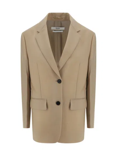 Prada Blazers & Vests In Gray
