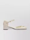 Prada Brand-plaque Patent Leather Pumps