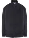 Prada Black Re-nylon Anorak In Black