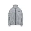 Prada Jacket High Collar Elastic Cuffs Hem In White