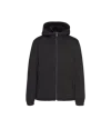 Prada Cashmere Blouson Jacket In Black