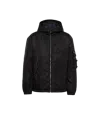 Prada Re-nylon Blouson Jacket In Black
