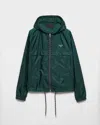 Prada Blousonjacke Aus Re-nylon In Green