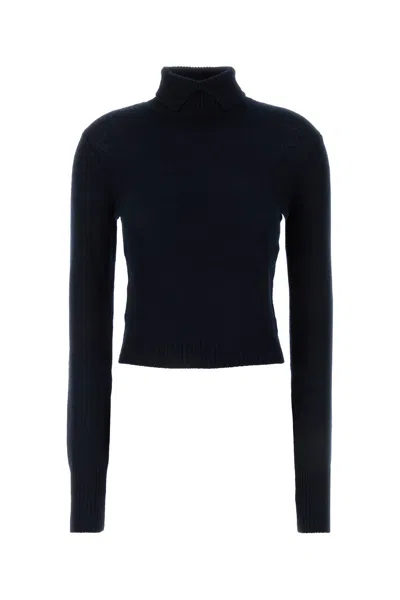 PRADA BLUE CASHMERE SWEATER