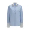 Prada Jewel-embellished Collar Shirt
