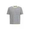 Prada Blue Cotton Sweatshirt In Black