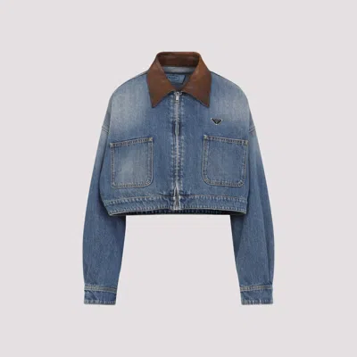 Prada Blue Denim Jacket