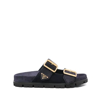 Prada Blue Flip-flops & Slides Women