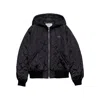 Prada Womens Blue Re Nylon Lightweight Quilted Woven Jacket In Blue