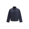 Prada Blue Nylon Shell Jacket In Blue