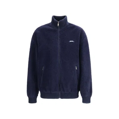 PRADA BLUE POLYAMIDE FULL-LENGTH JACKET