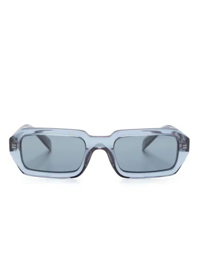 Prada Rectangle-frame Sunglasses In Grey