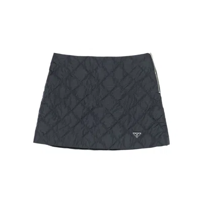 Prada Blue Skirts - A-line Skirts Women In Gray