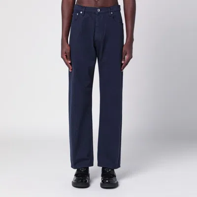 Prada Blue Straight Jeans Men