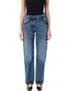 Prada Straight-leg Jeans In Blue