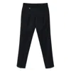 Prada Tapered Leg Wool Trousers Clothing In Black