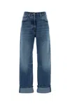 Prada Blue Denim Jeans In Blue