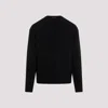 Prada Midnight Blue Wool Blend Sweater In Dark Blue