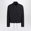 Prada Men's Wool Jacket With Zip In Black
