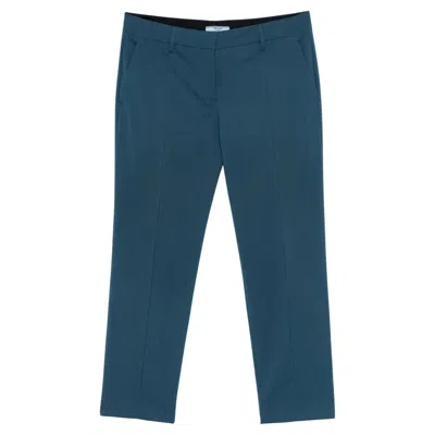 Pre-owned Prada Blue Wool Pants