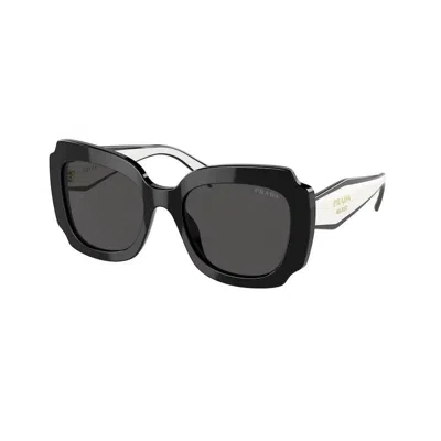 Prada Bold & Chic:  Black Sunglasses For Women