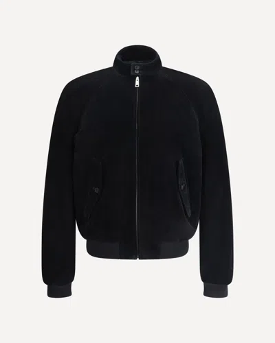 PRADA SUEDE BOMBER JACKET