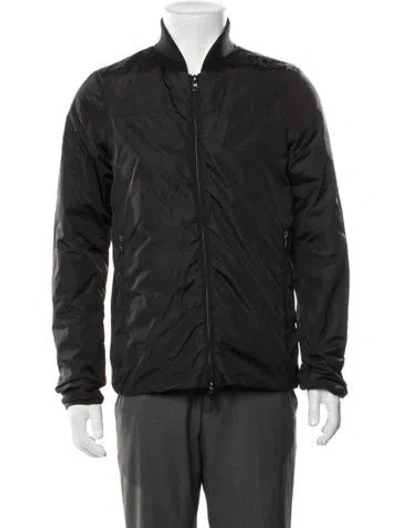 Pre-owned Prada Bomber Jacket In Black