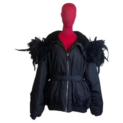 Pre-owned Prada Bomber  Sfilata Full 2022 In Black