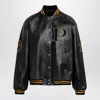 Prada Bomber Vintage With Patch In Black