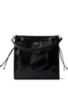 Prada Shoulder Bag Top Handle Smooth Finish In Black
