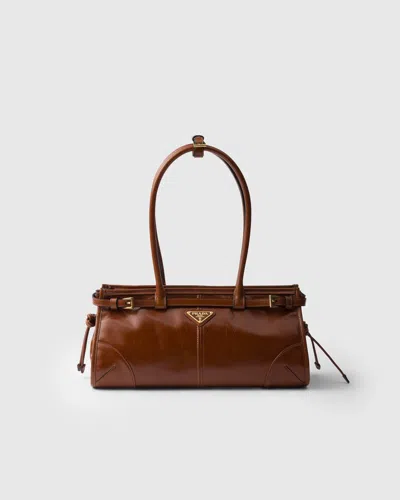 PRADA PRADA BONNIE MEDIUM LEATHER HANDBAG