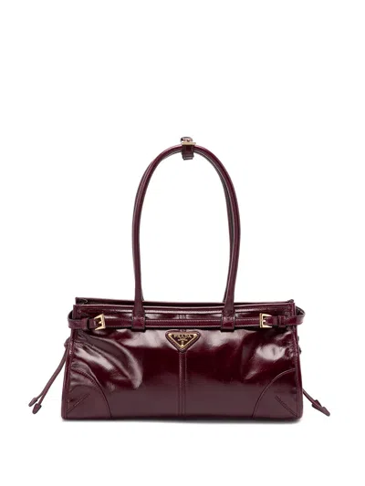 Prada Bonnie` Medium Leather Handbag