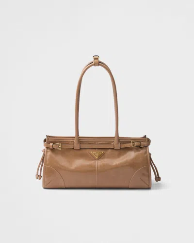 PRADA PRADA BONNIE MEDIUM LEATHER HANDBAG