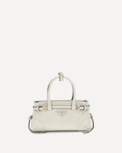 Prada Bonnie Mini Handbag In White