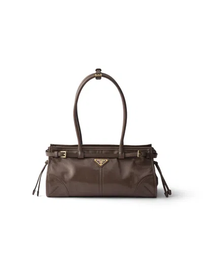 Prada Bonnie Mittelgrosse Handtasche Aus Leder