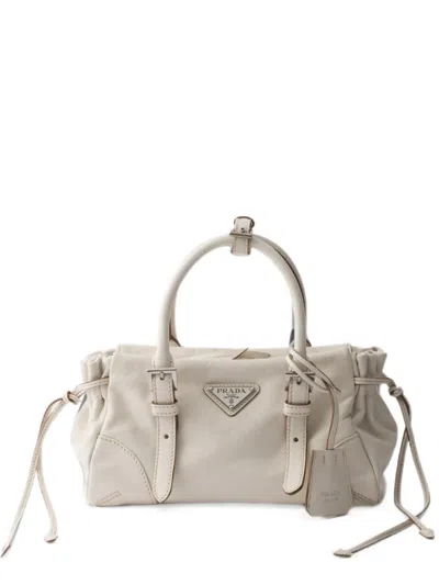 Prada Kleine Bonnie Tasche In Gray