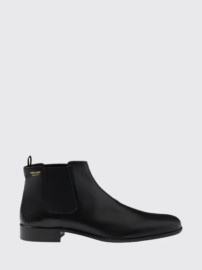 Prada Boot Men  In Black